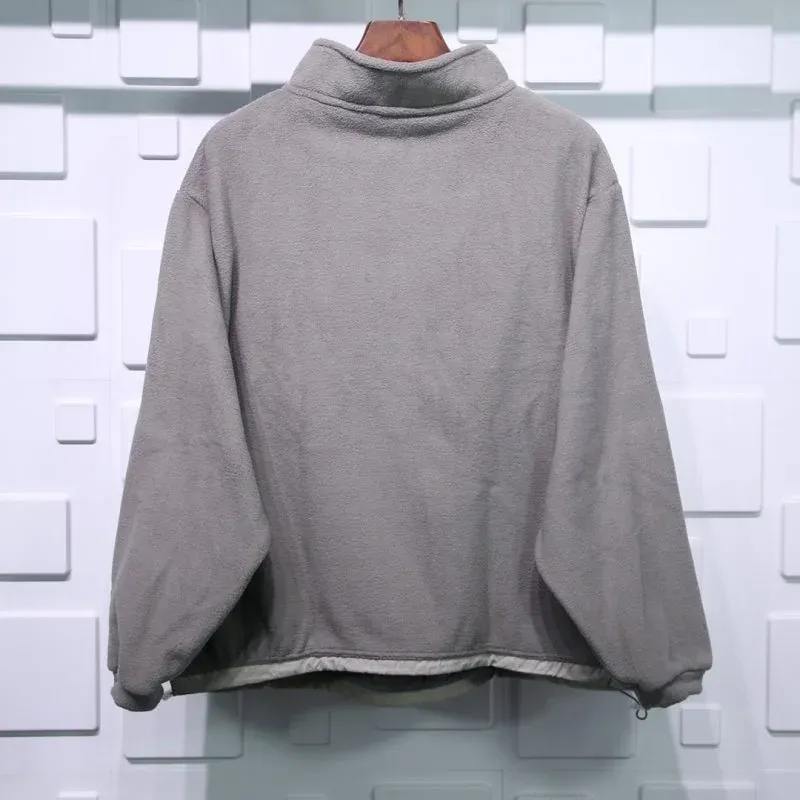 FEAR OF GOD ESSENTIALS POLAR FLEECE HALF-ZIP SWEATER REPLICA