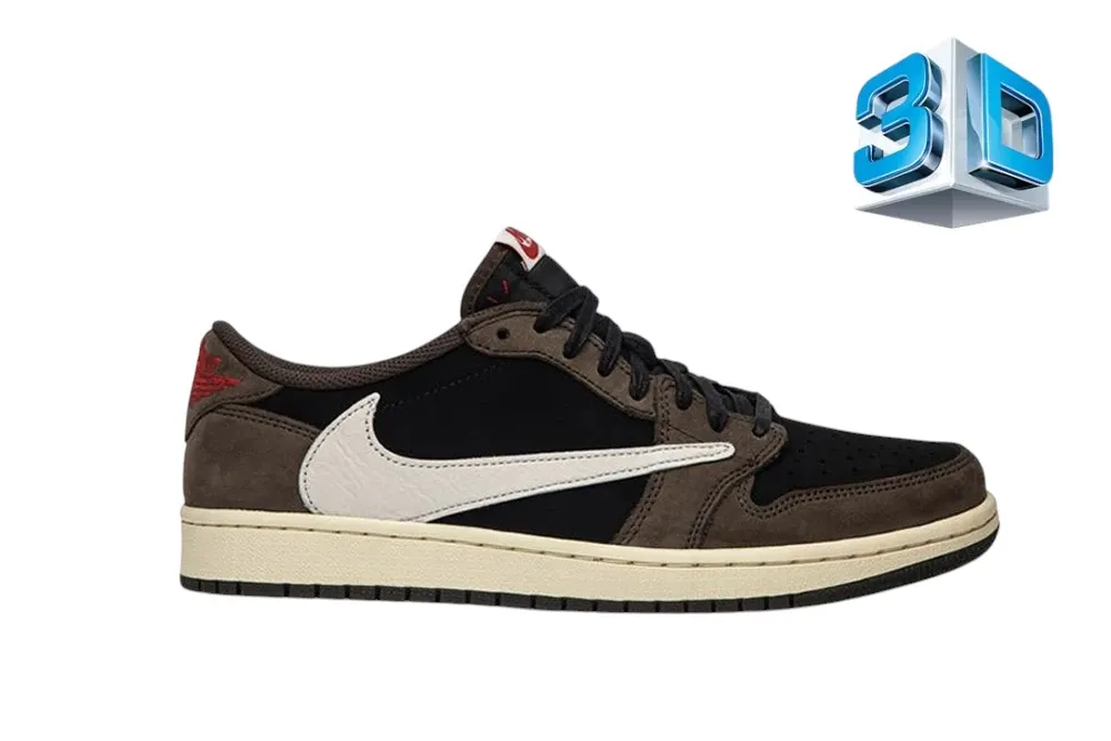 Jordan 1 Retro Low OG SP Travis Scott Mocha Replicas