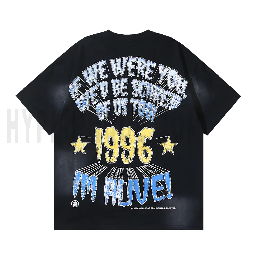 The back of the black clothes