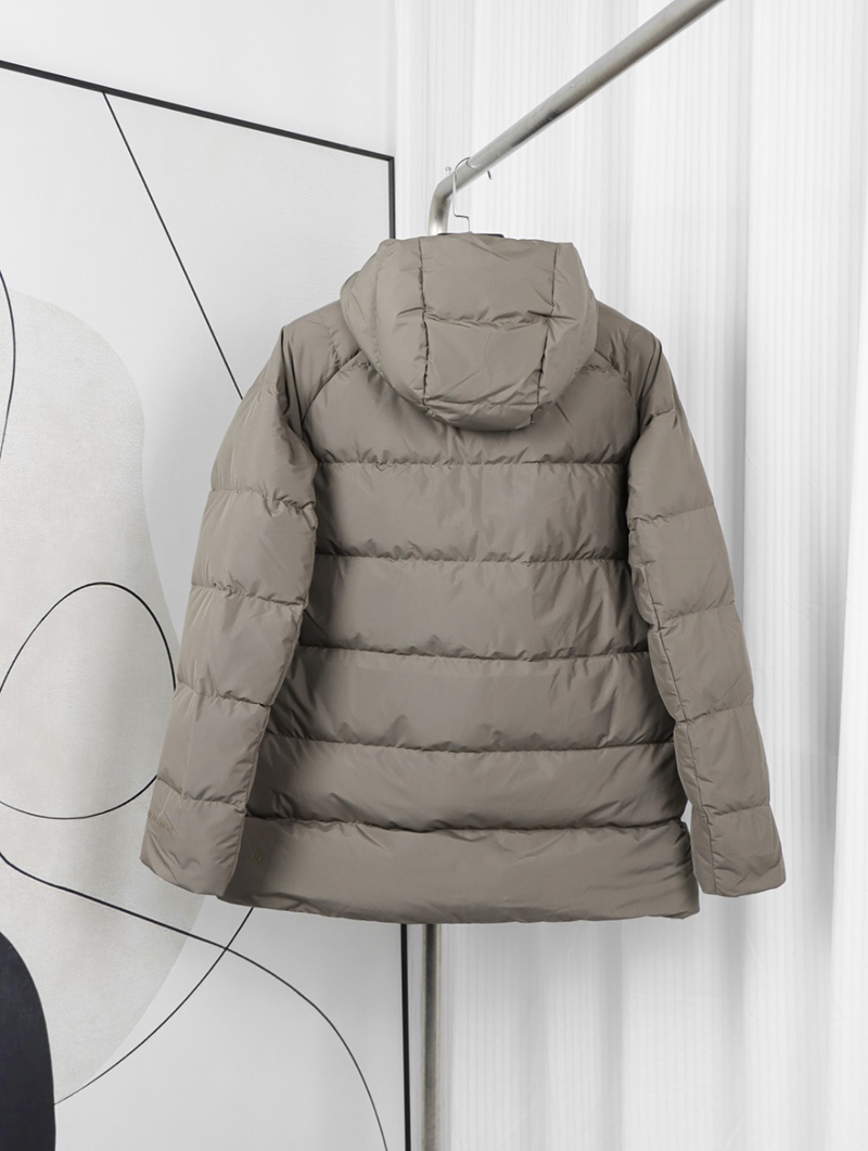 Wunder Puff 7-grid Hooded Down Jacket