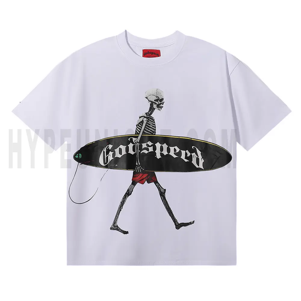 The front of the white clothes