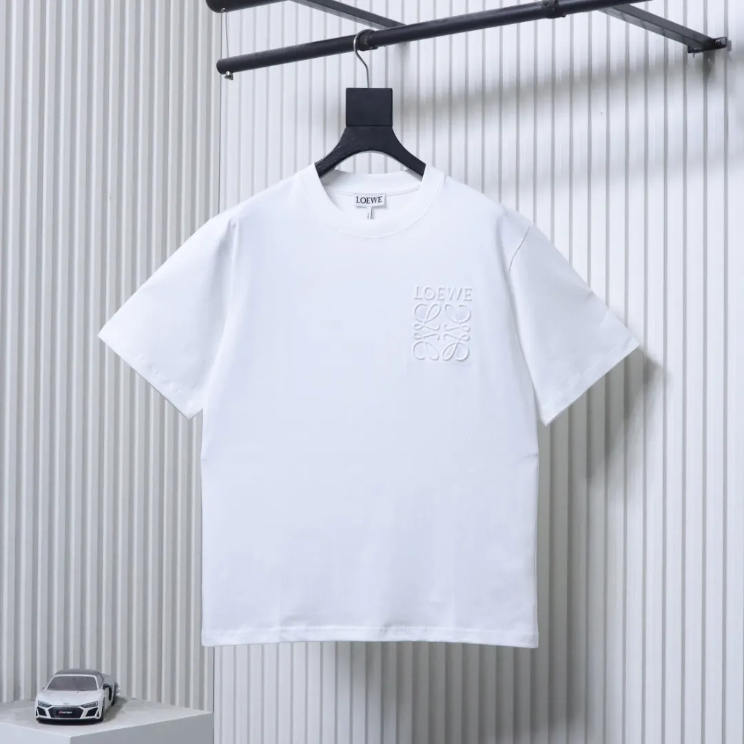 Embossed Anagram Logo T-Shirt