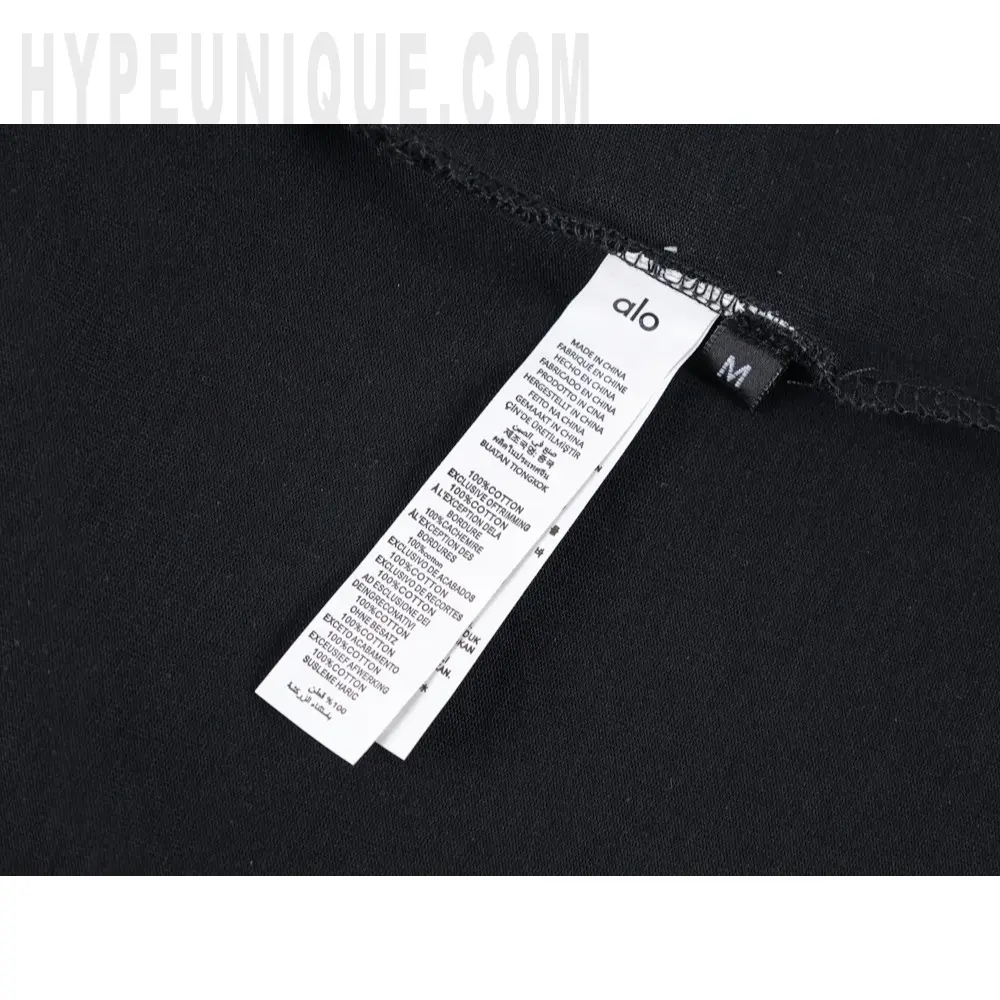 Wash Label