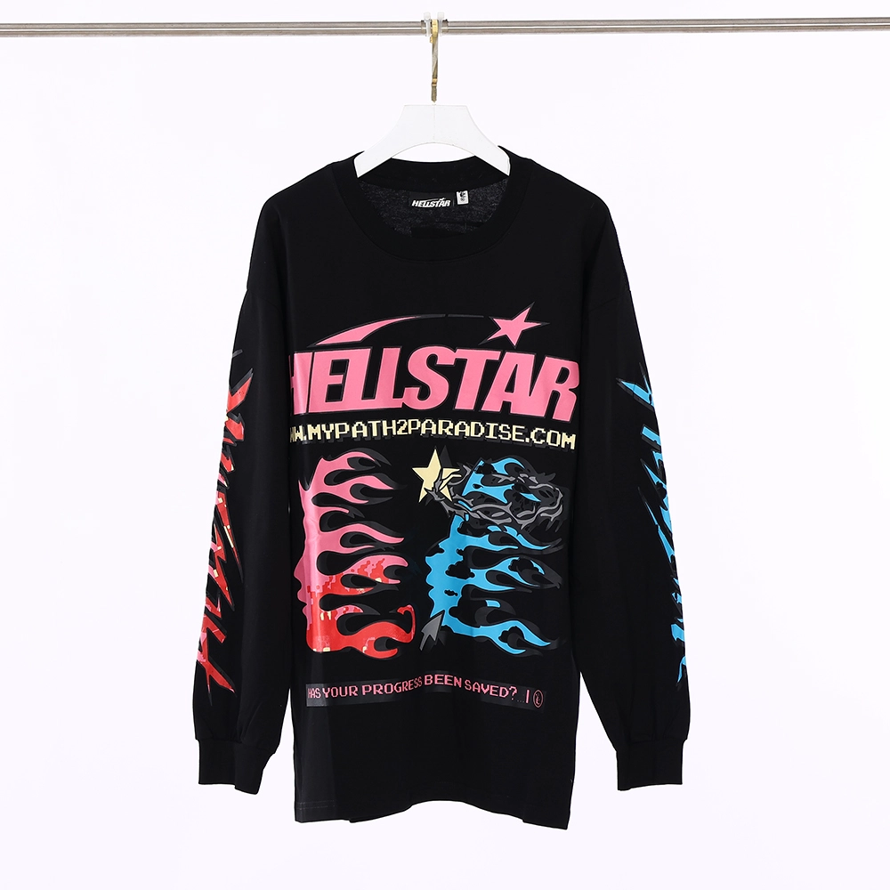 Hellstar Pixel Long-Sleeve Tee ‘Black’
