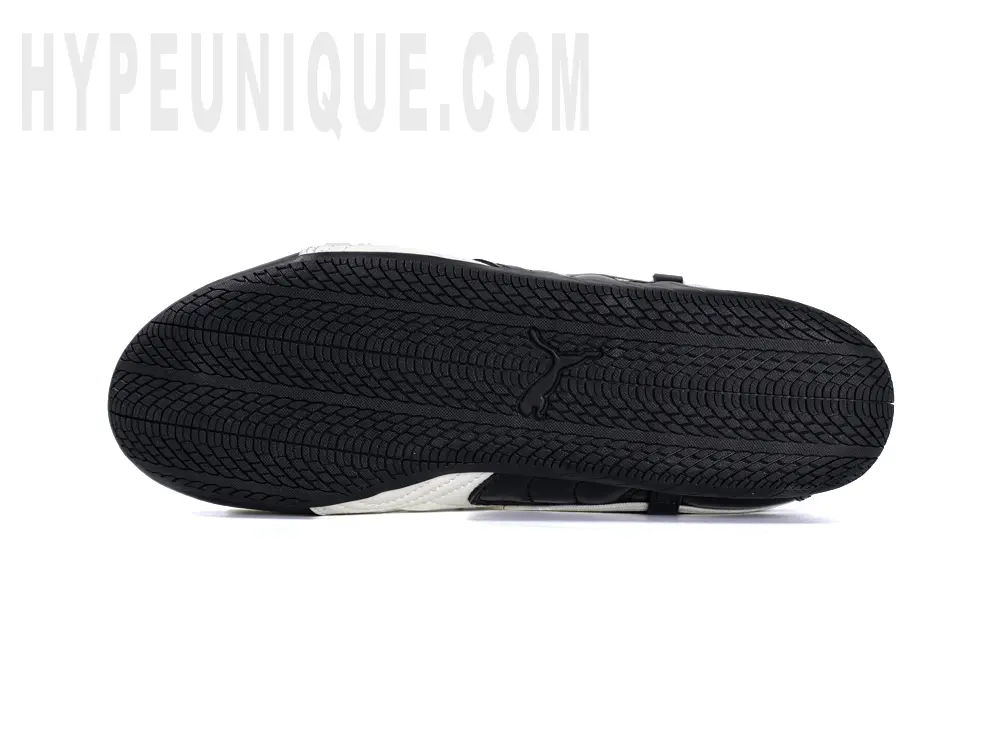 Black rubber sole