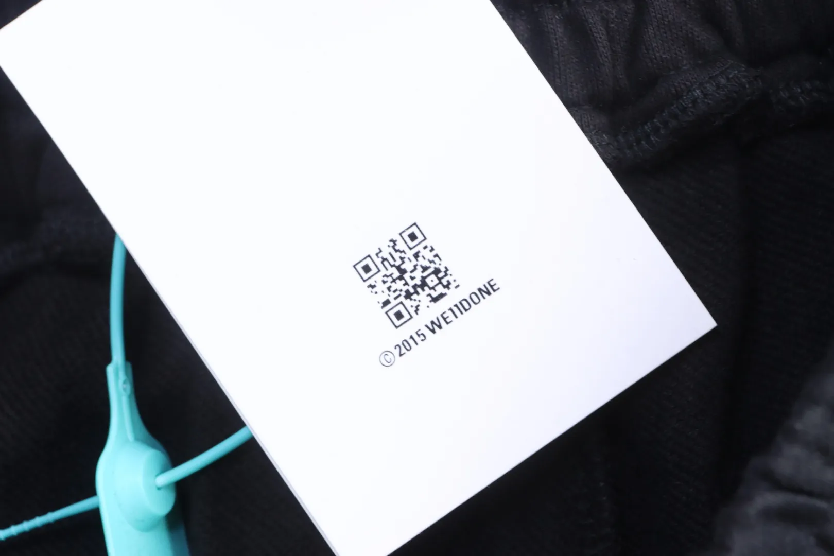 Label with QR code