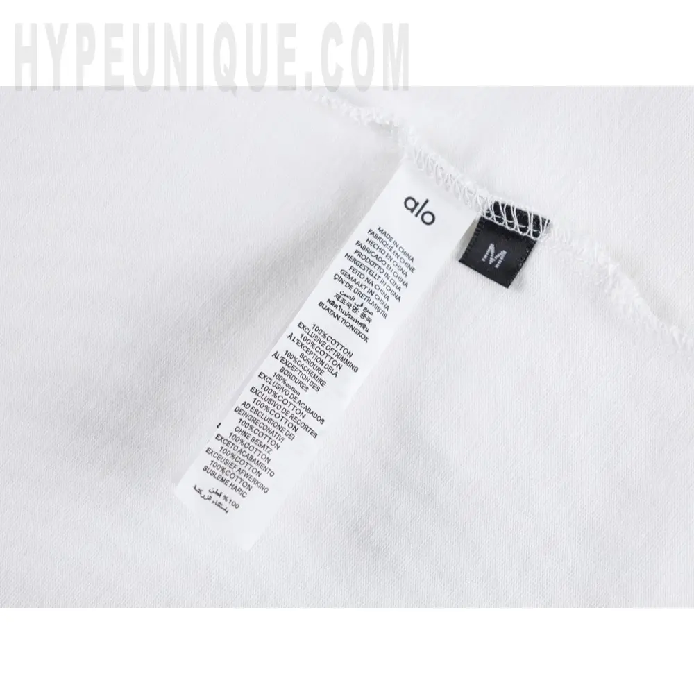 Wash Label