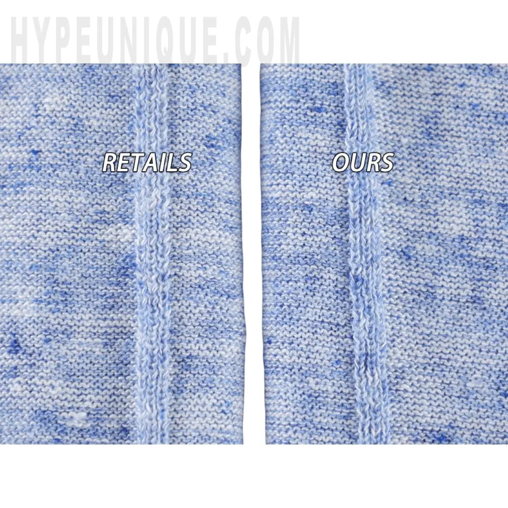 Fabric Texture Comparison Chart