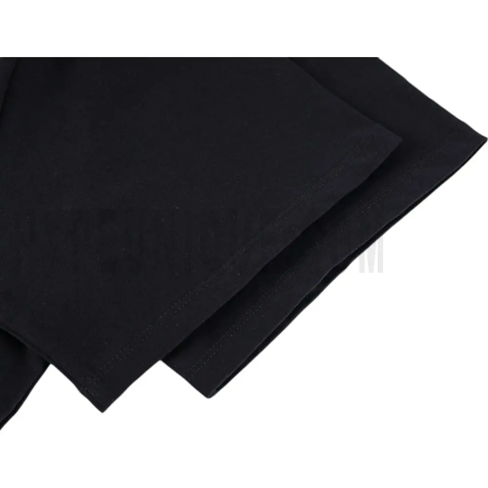 The sleeves of the black clothes