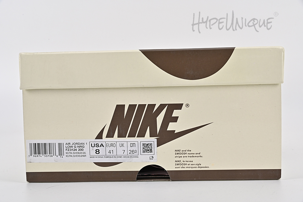 Travis Scott x Air Jordan 1 Low Golf ‘Neutral Olive’ Reps8