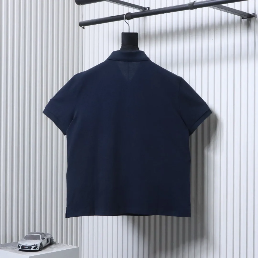 Back Arc de Triomphe Embroidered Piqué Polo T-Shirt