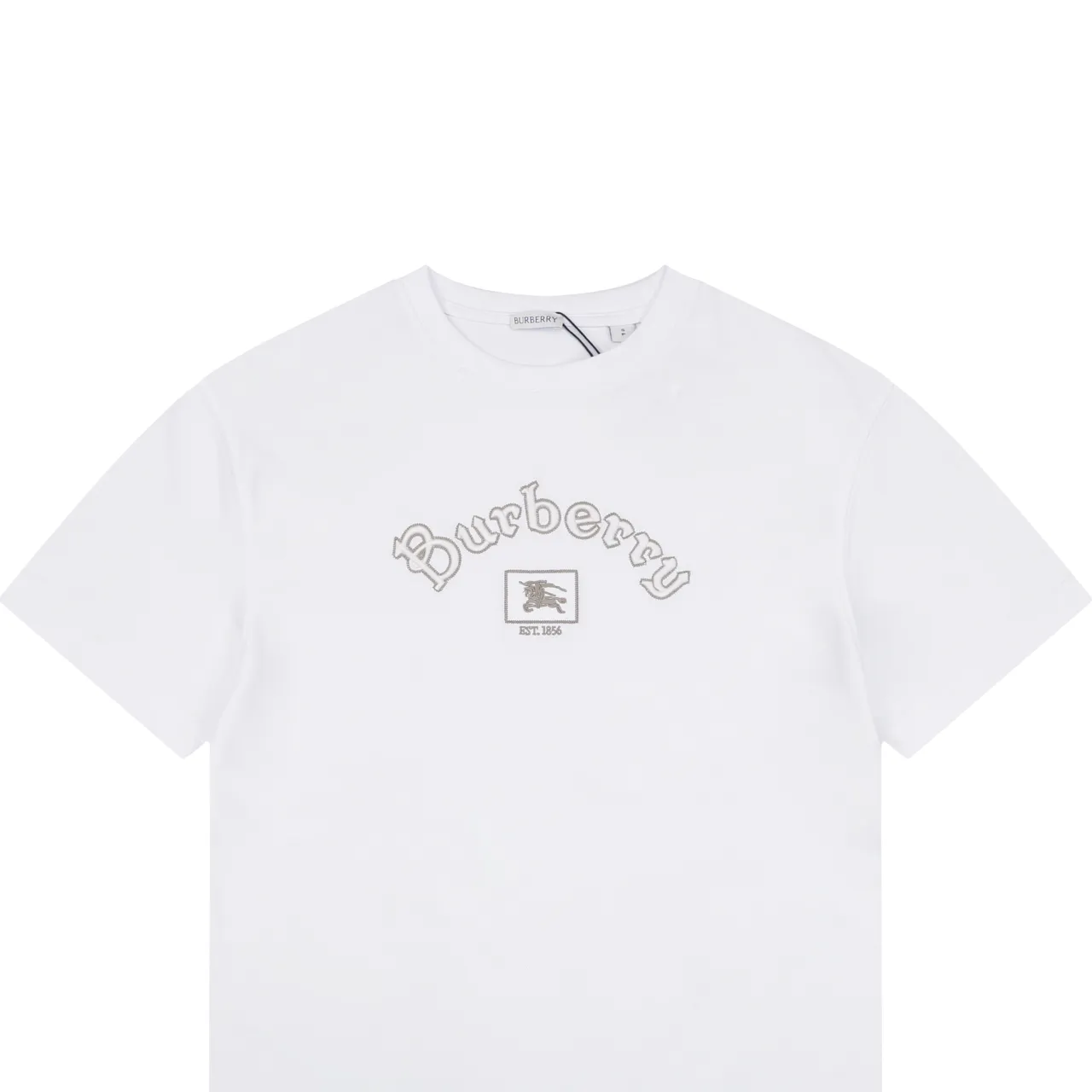 Equestrian Logo Curved Frame T-Shirt Details