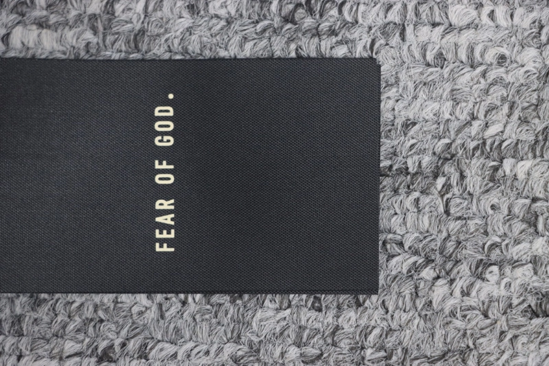 Fear Of God Air Letter Print Hoodie