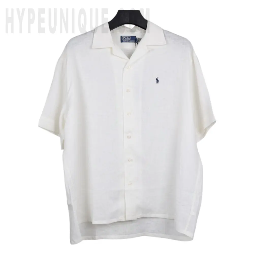 Classic Fit Linen Camp Shirt