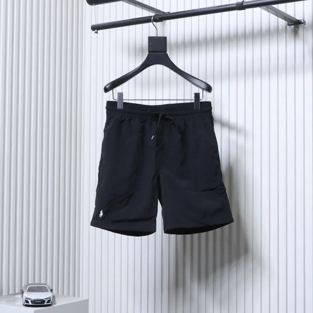 RL x BEAMS Embroidered Pony Swim Shorts Color Black