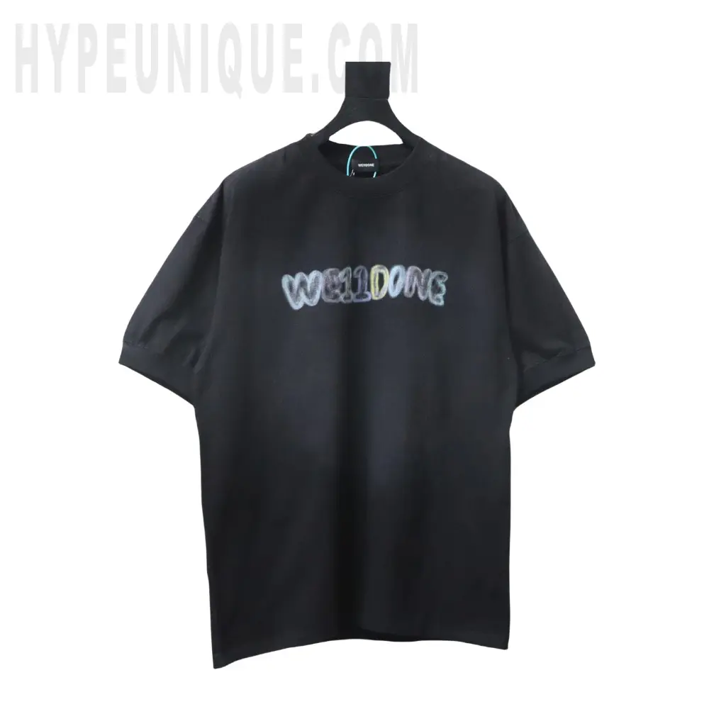 WE11 DONE Heavenly Logo-Print T-Shirt