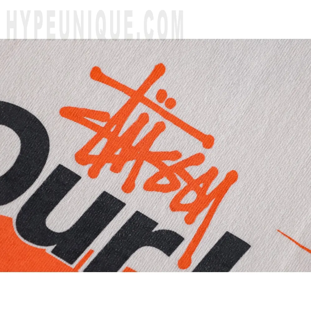 Printed graphic on the front of the garment