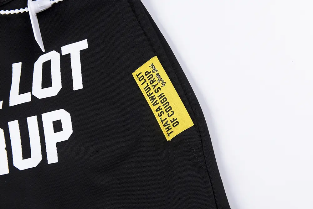 the size tag