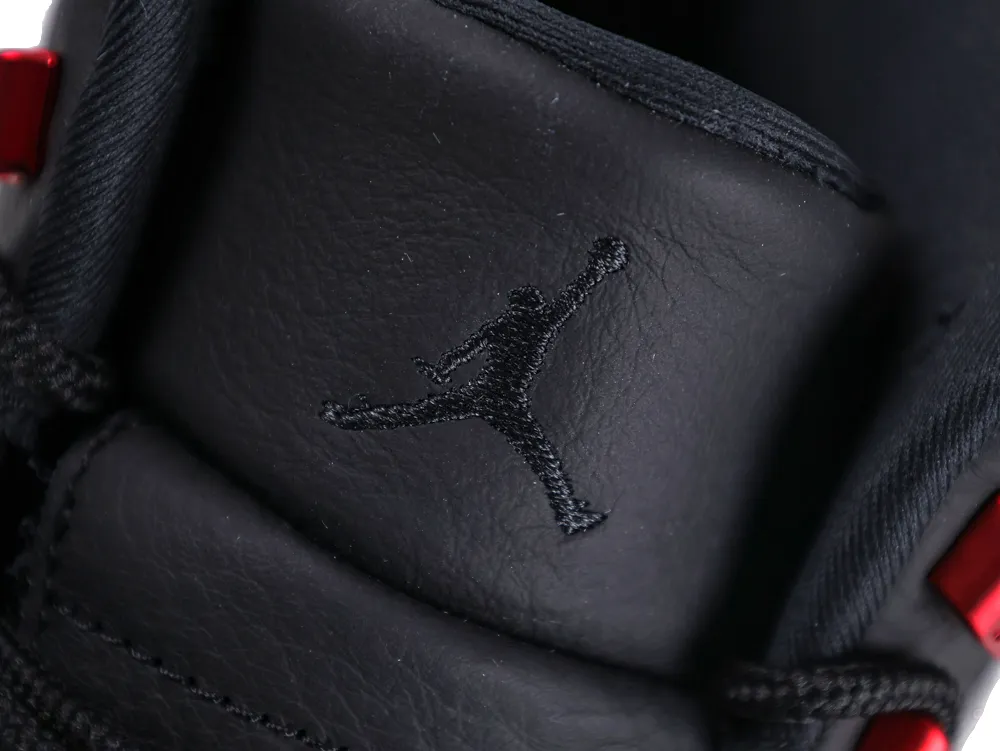 Jordan 12 Retro Bloodline Jumpman Tongue Logo Detail