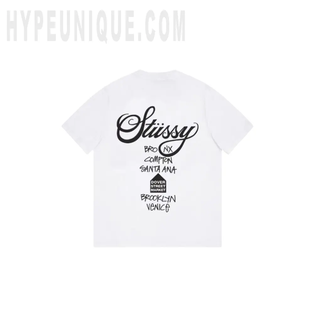 Stussy x Dover Street Market City Logo T-Shirt