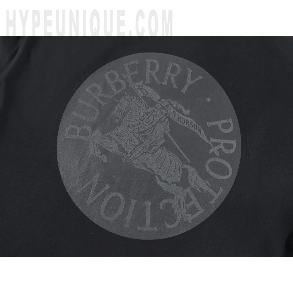 Printed graphic on the back of the garment