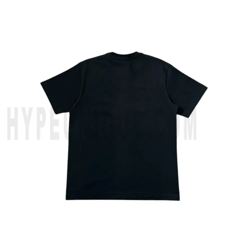 The back of the black clothes