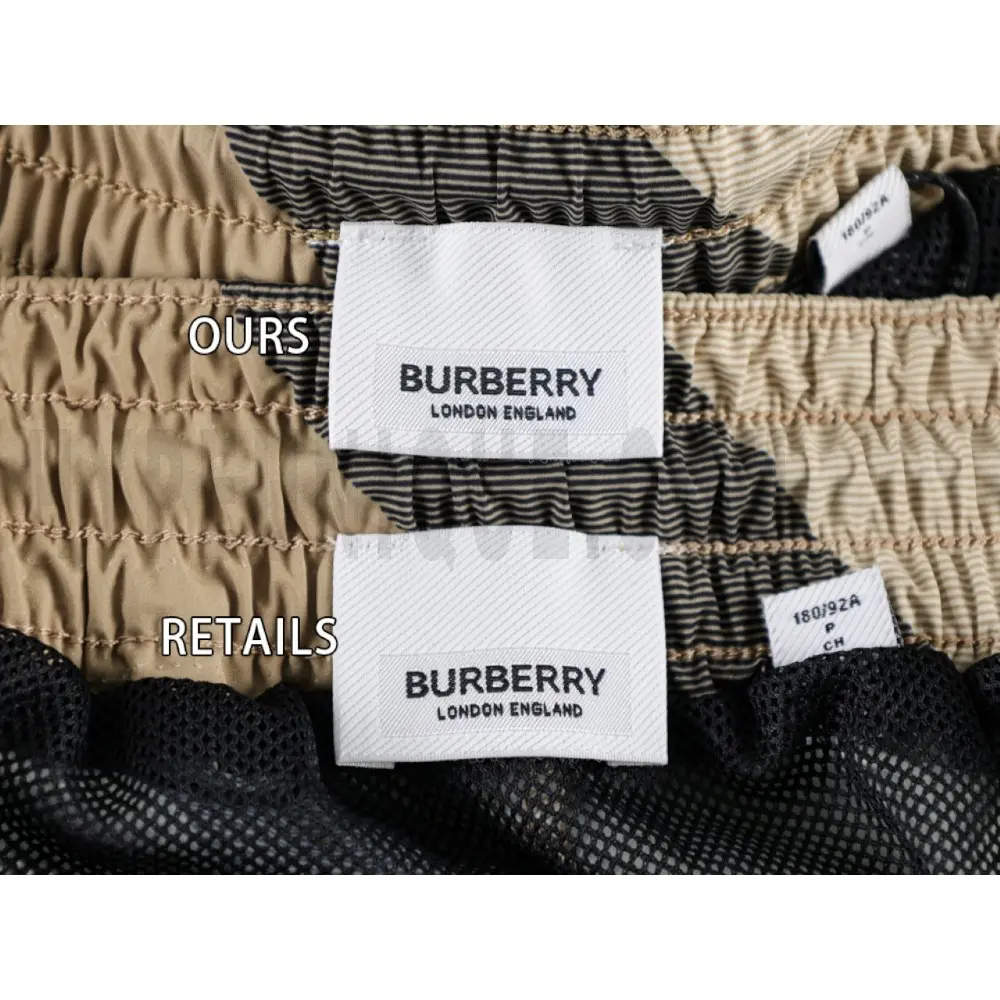 Brand Label Comparison Chart