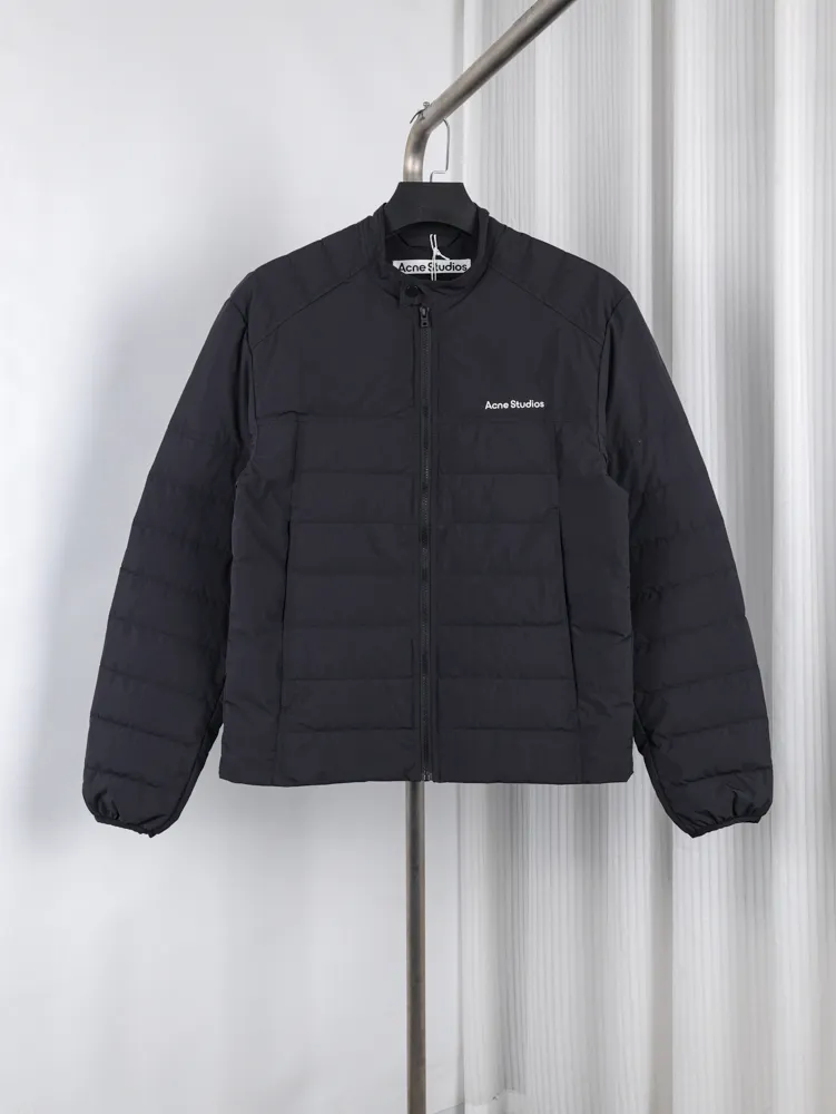 Acne Embroidered Ribs Down Jacket