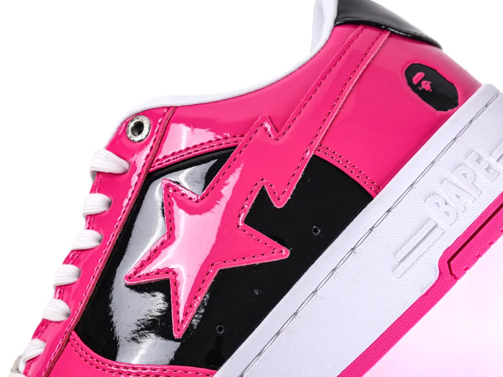 A Bathing Ape BAPE STA #5-3 Pink Black Side view