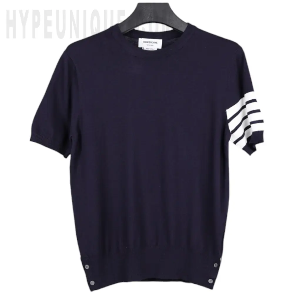 Fine Merino Wool 4-Bar Tee