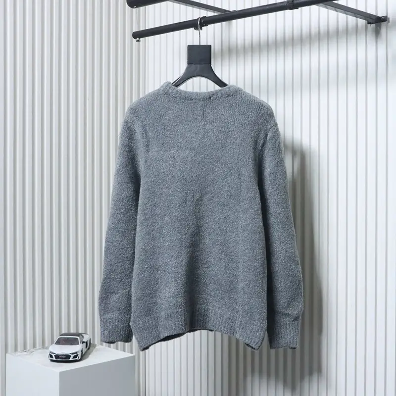 TB Four-Stripe Crew Neck Sweater