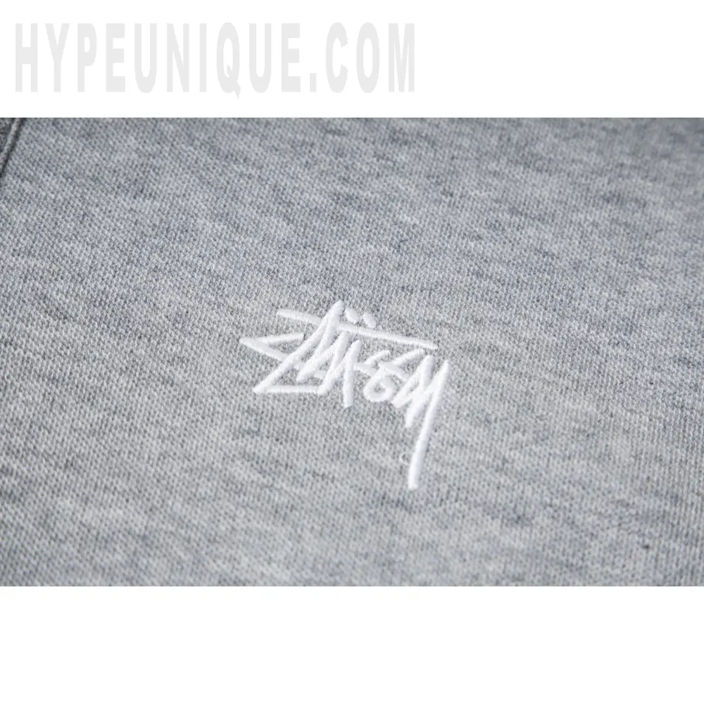 Embroidered graphic on the front of the garment