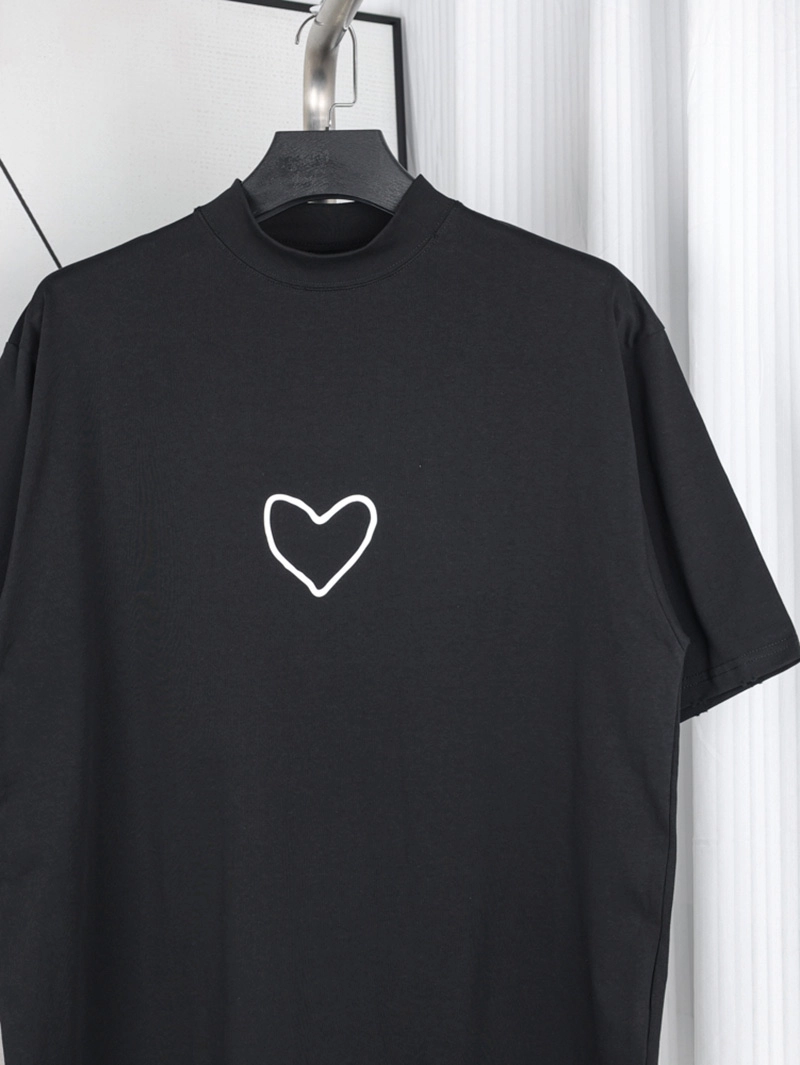 Heart Logo Printed T-Shirt