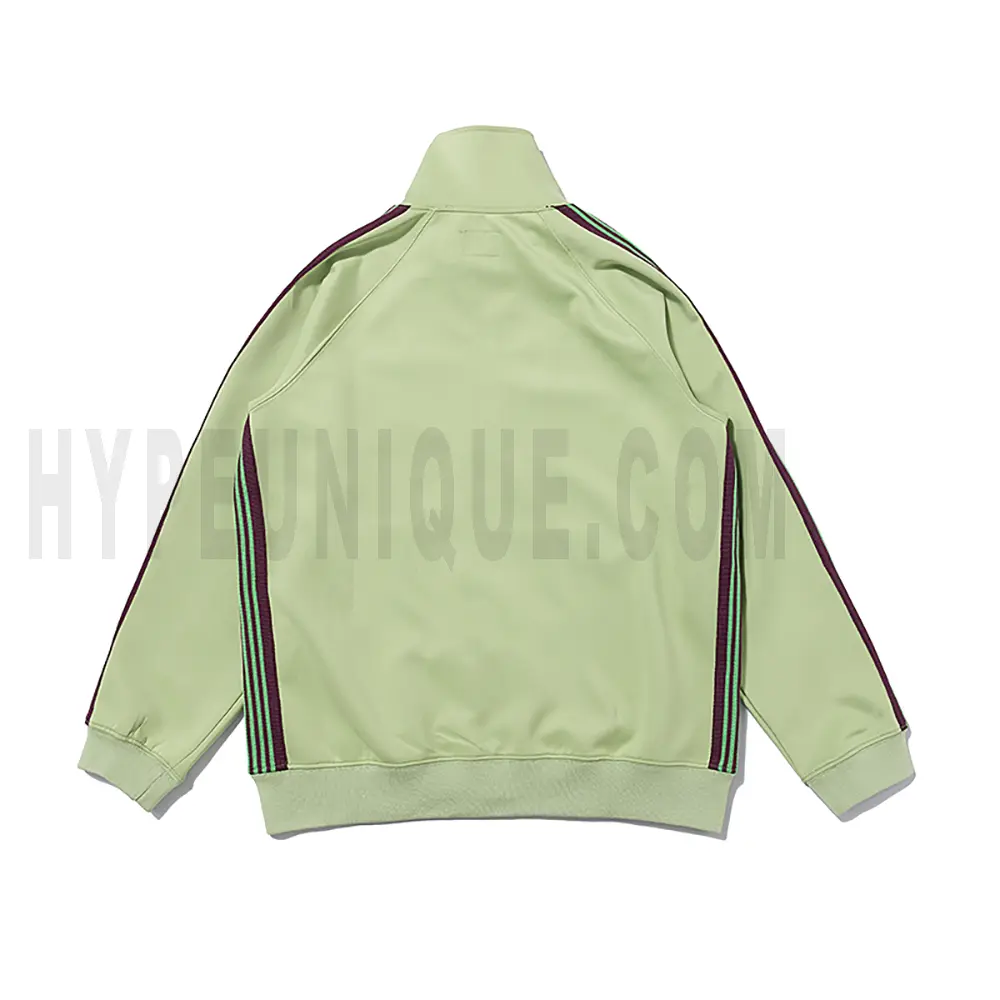 The back of the jacket