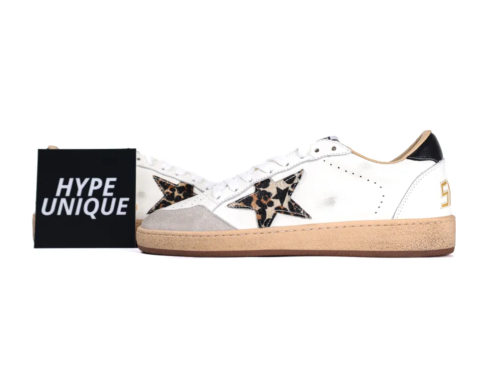 Ball Star Sneakers “Never Stop Dreaming” Leopard