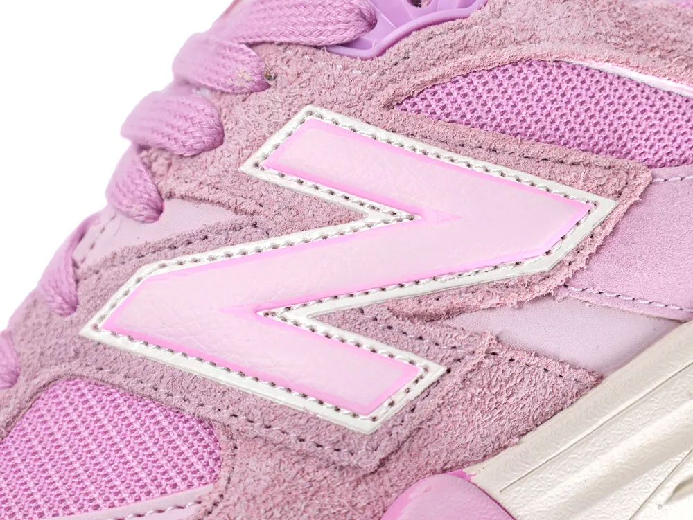 New Balance 9060 Pink Overdye ASOS Exclusive side N logo detail