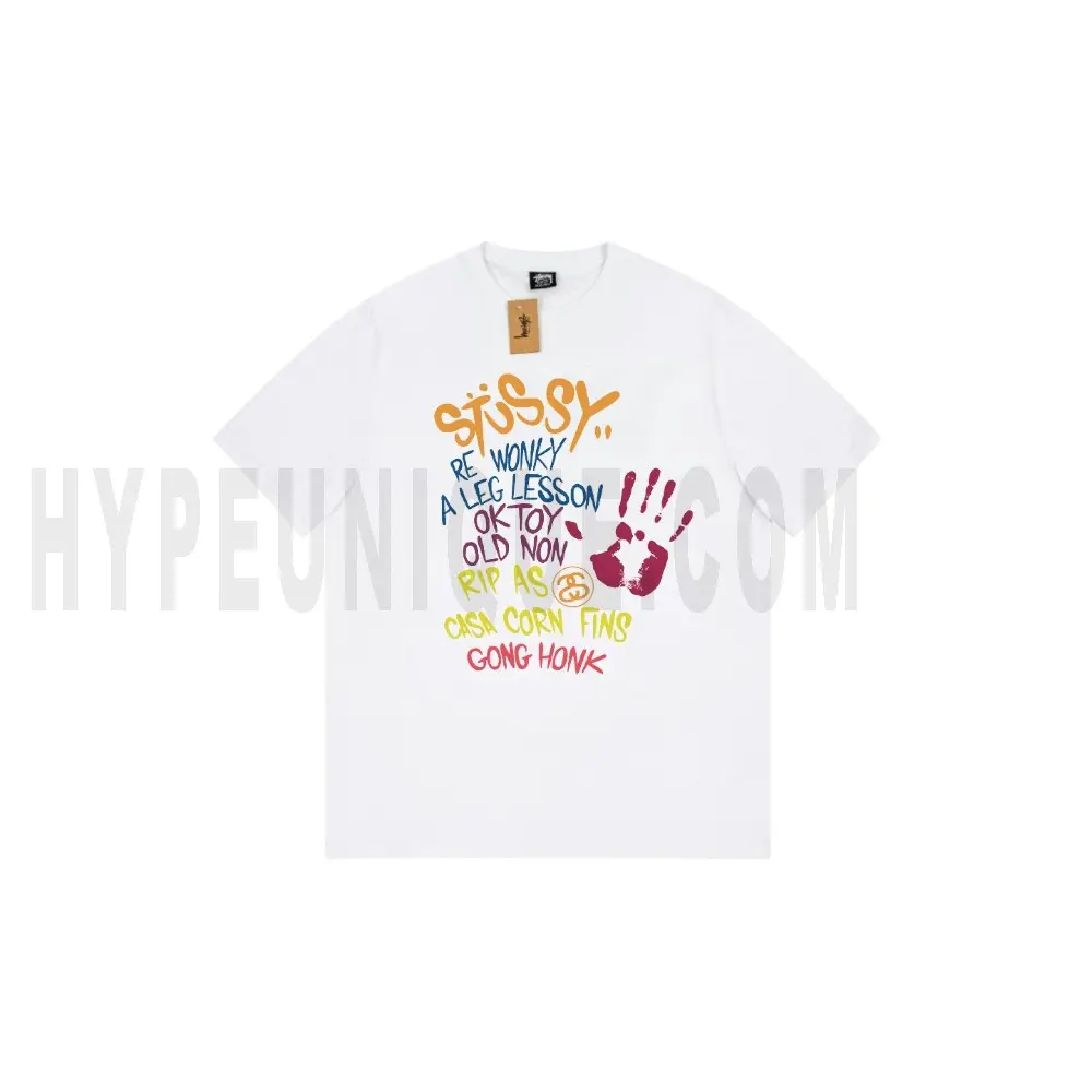Stussy Graffiti Handprint T-Shirt
