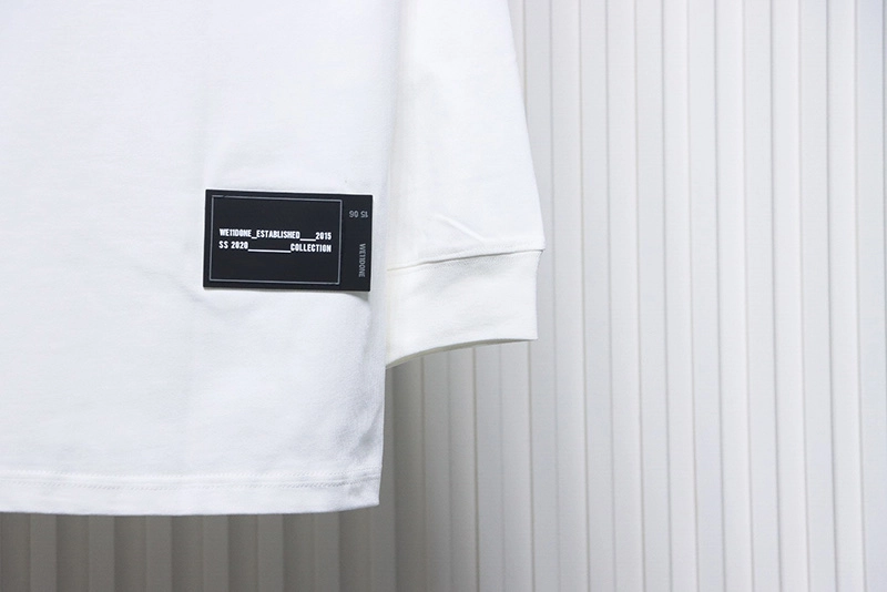 Classic Bullet Screen Letter Printed T-Shirt