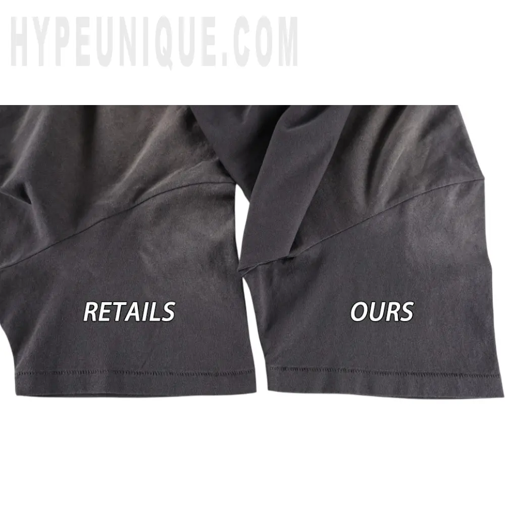 The sleeves of the clothes