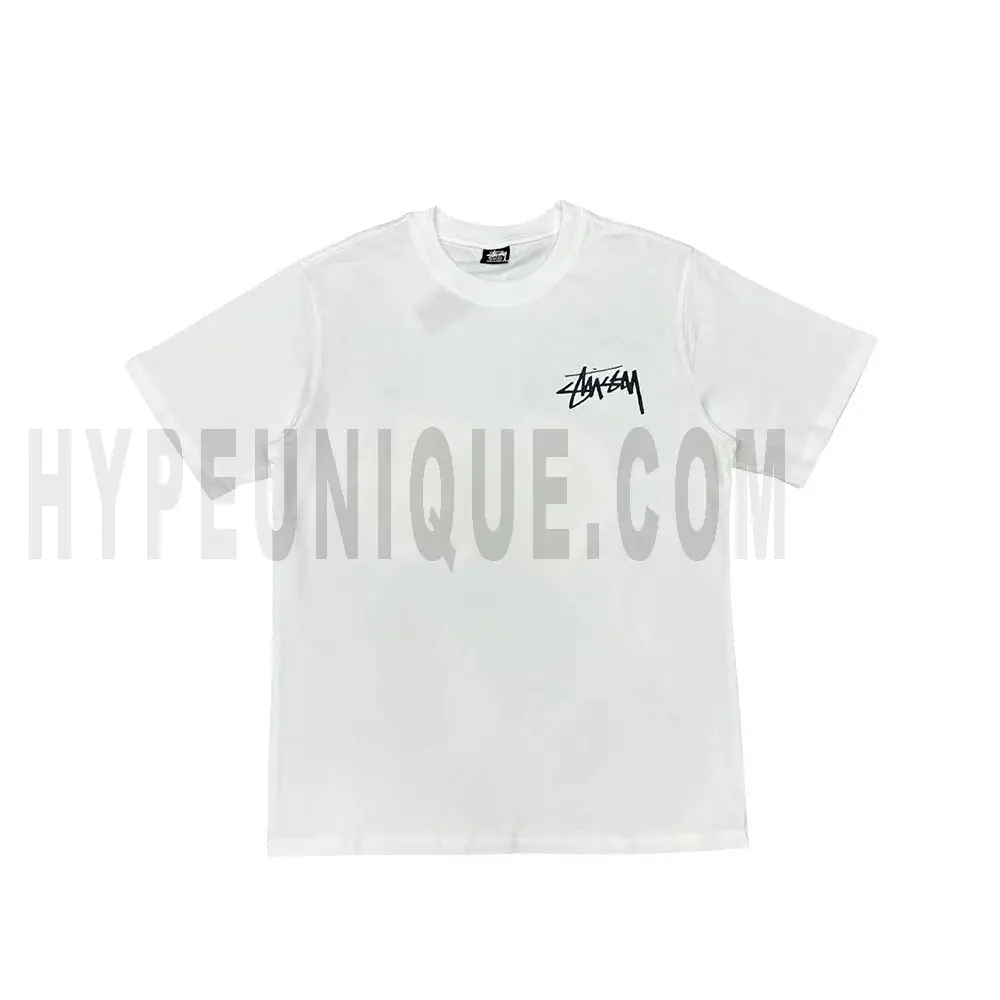The front of the white clothes