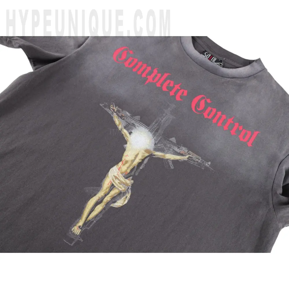 Printed graphic on the front of the garment
