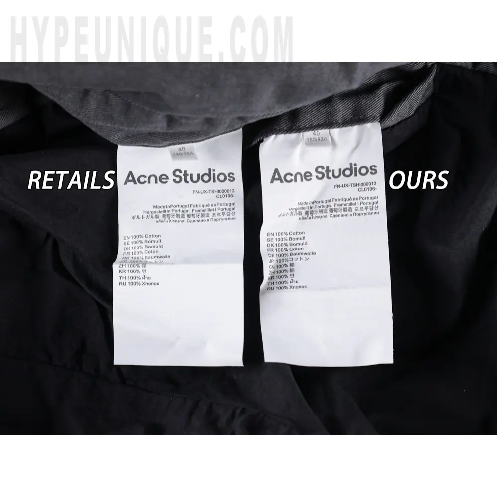 Wash Label