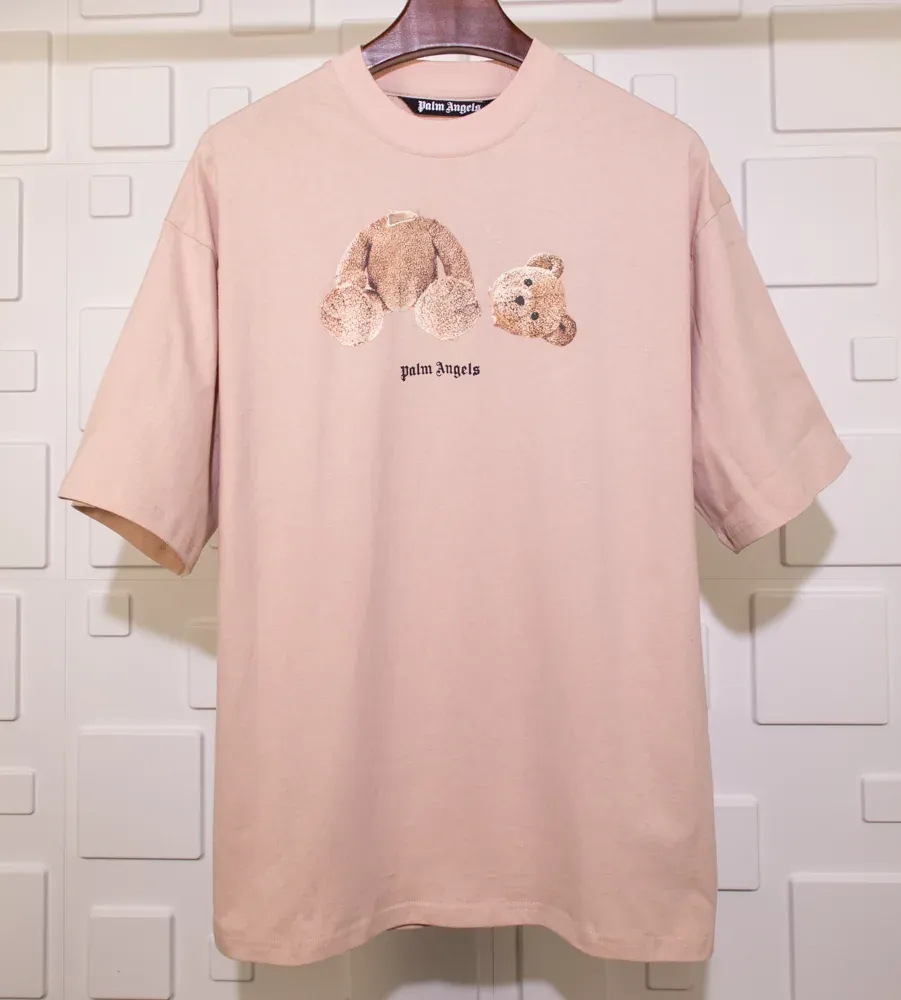PALM ANGELS Black Bear T-Shirt Replica