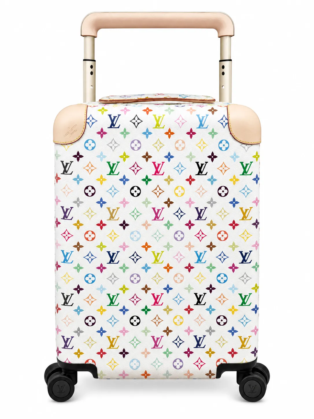 Monogram “White Multi-Color” Horizon Rolling Carry-On Suitcase