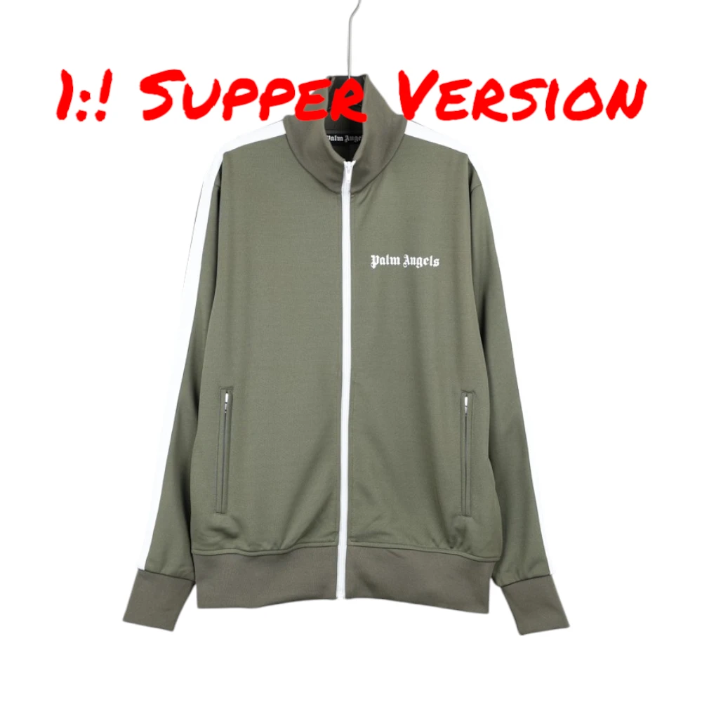 Palm Angels Classic Track Jacket 5601 MILITARY WHITE