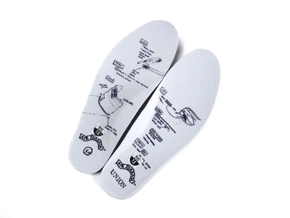the white insole