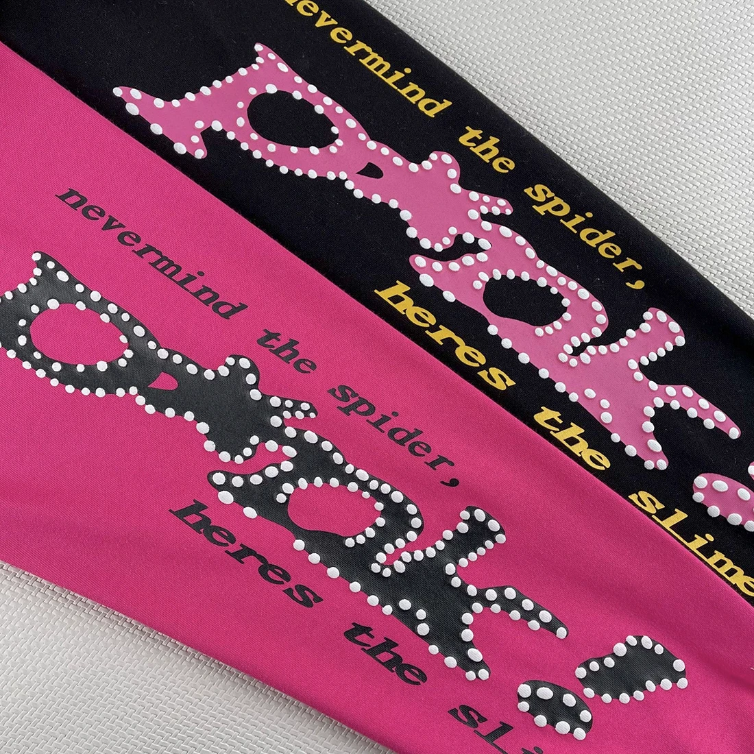 Sp5der Pant  PInk and Black REps
