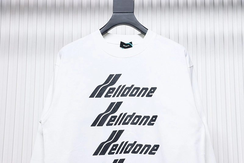 Classic Bullet Screen Letter Printed T-Shirt