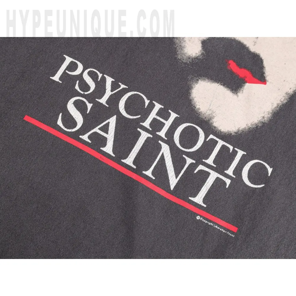 Printed graphic on the front of the garment