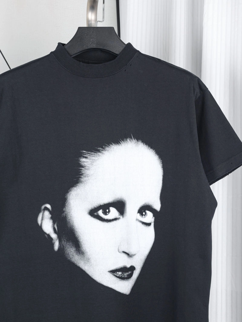 Portrait Print T-Shirt